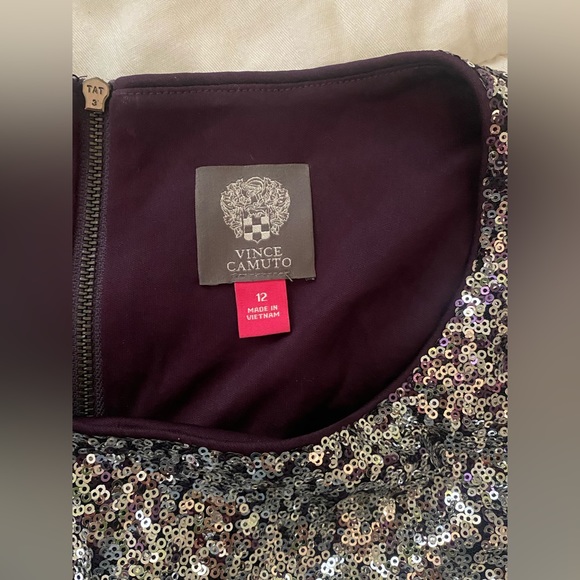 VINCE CAMUTO Mini Dress, Size 12 - Picture 4 of 4